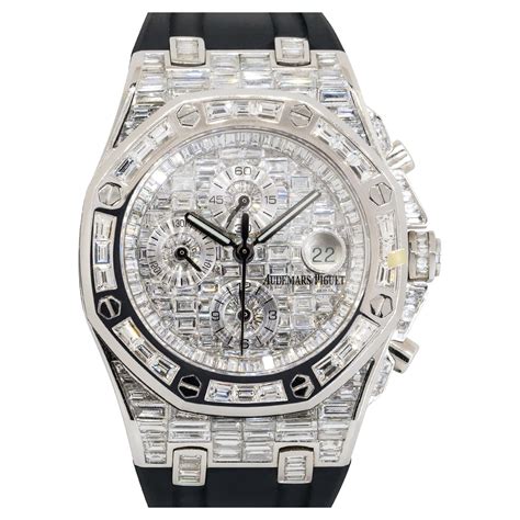 audemars piguet all diamond watch|Audemars Piguet full diamond price.